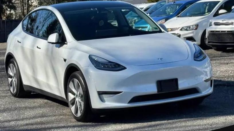 TESLA MODEL Y 2021 5YJYGDED3MF109559 image